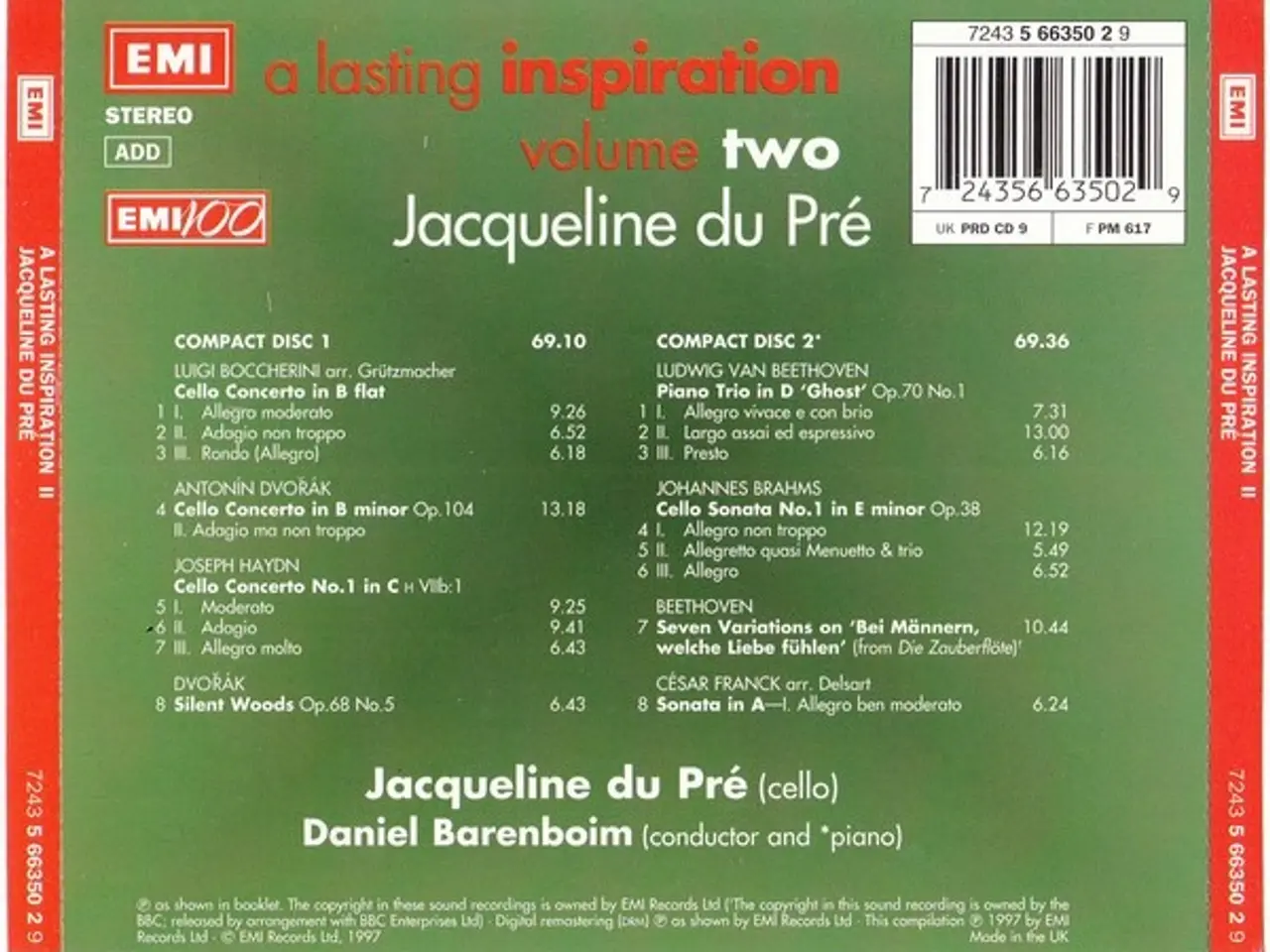 Billede 7 - Jacqueline Du Pré – A Lasting Inspiration… – 2CD