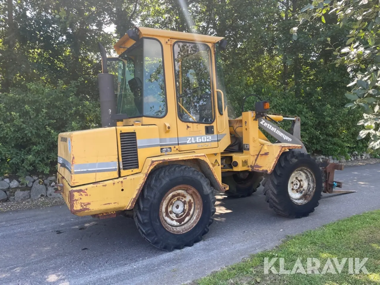 Billede 4 - Gummiged Zettelmeyer ZL602-C med gafler