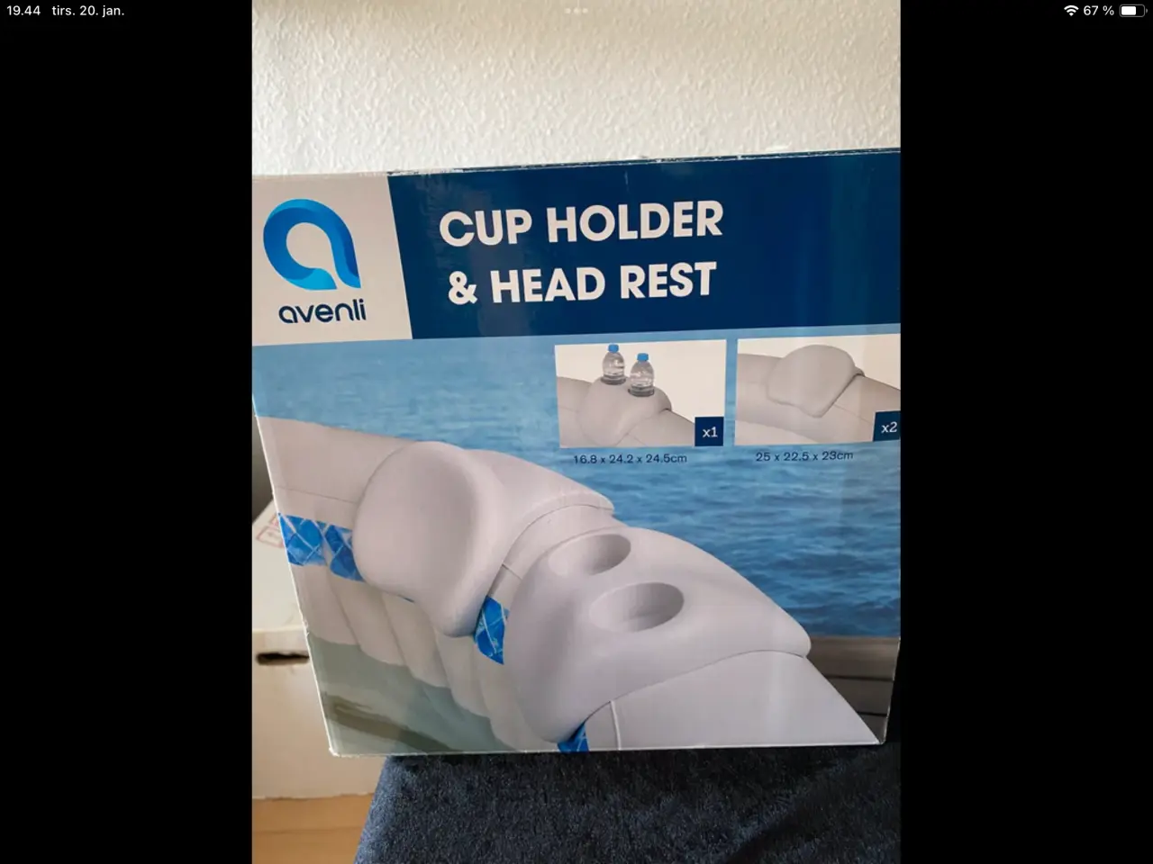 Billede 2 - Kop holder og nakke støtte