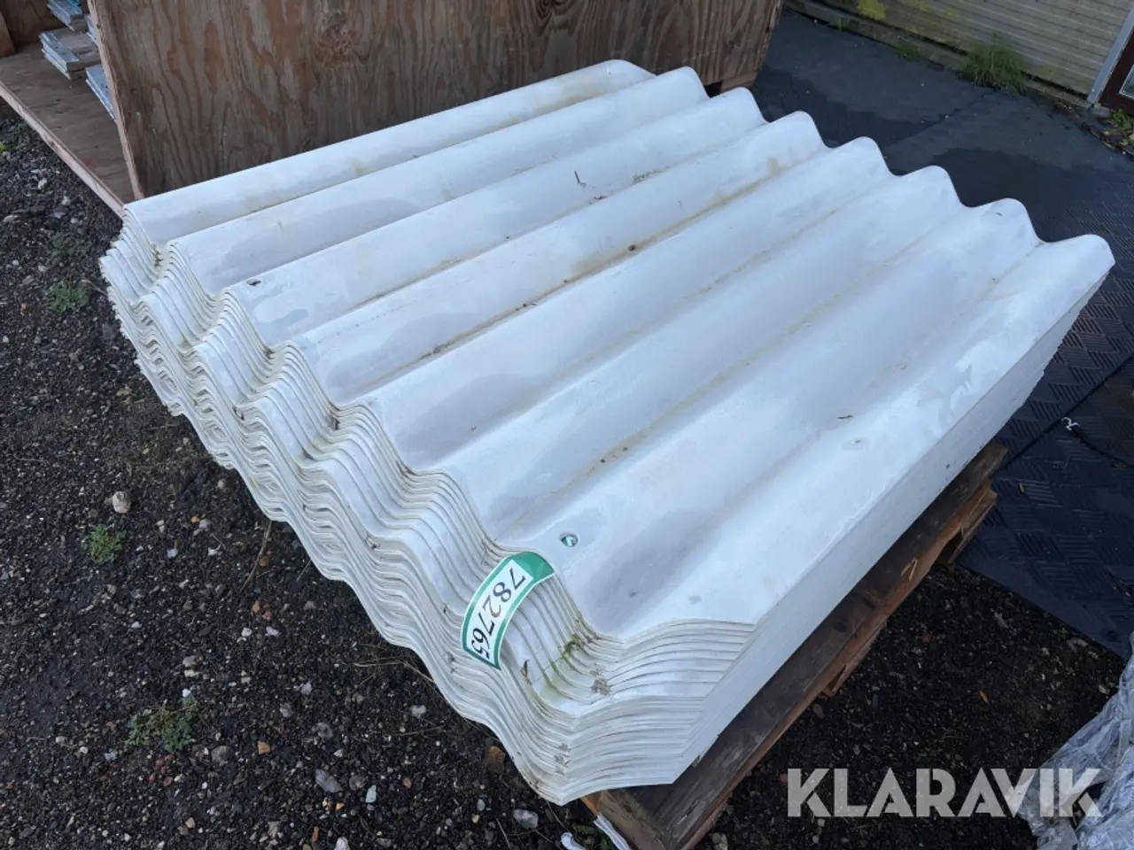 Billede 1 - Tagplader - blandet lot - 4 paller