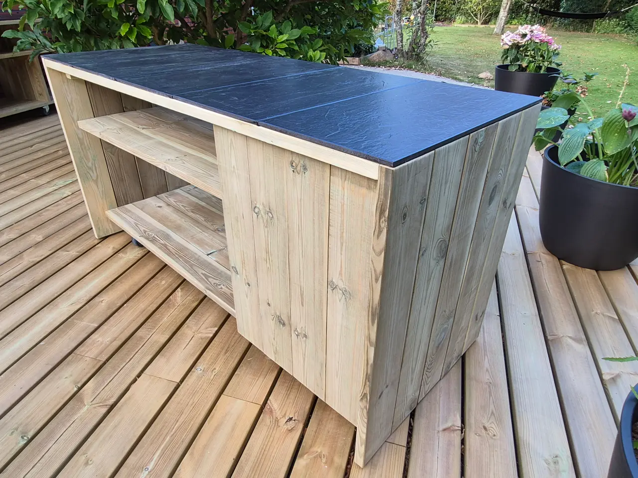Billede 4 - Grillbord / Udekøkken