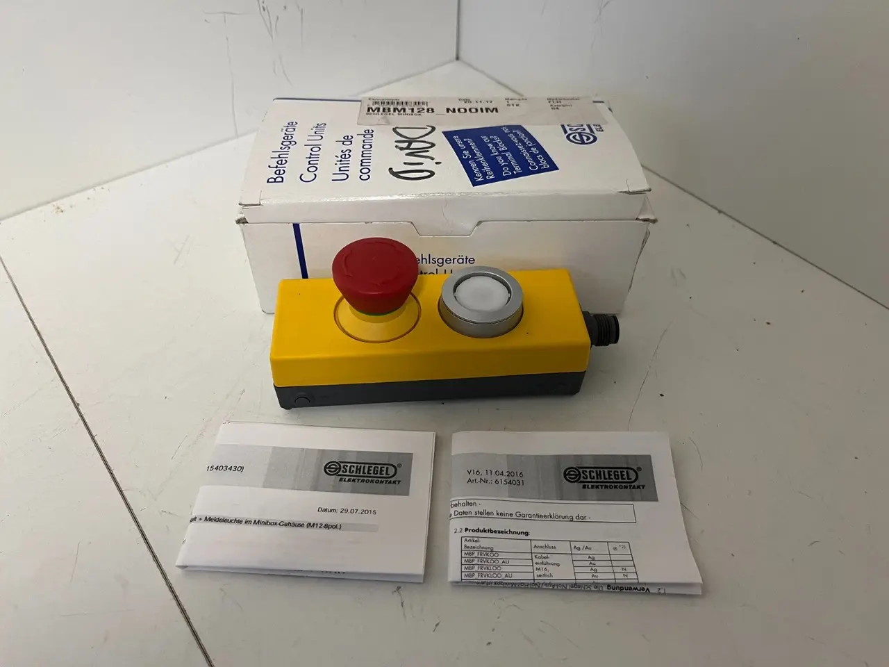 Billede 3 - Schlegel MBM1128 MiniBox Emergency Stop Control -