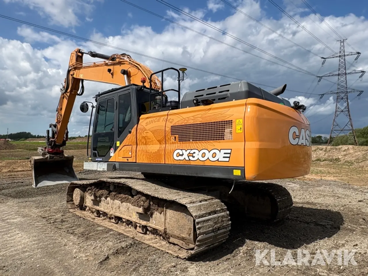 Billede 3 - Gravemaskine Case CX300E med 5 skovle