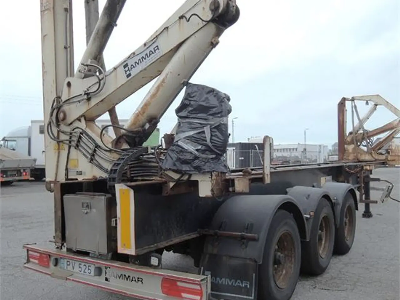 Billede 2 - Hammar 160 S - Sideloader 3 axels 33 Ton