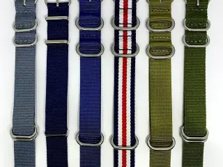 Nato nylon, bredde- 18mm