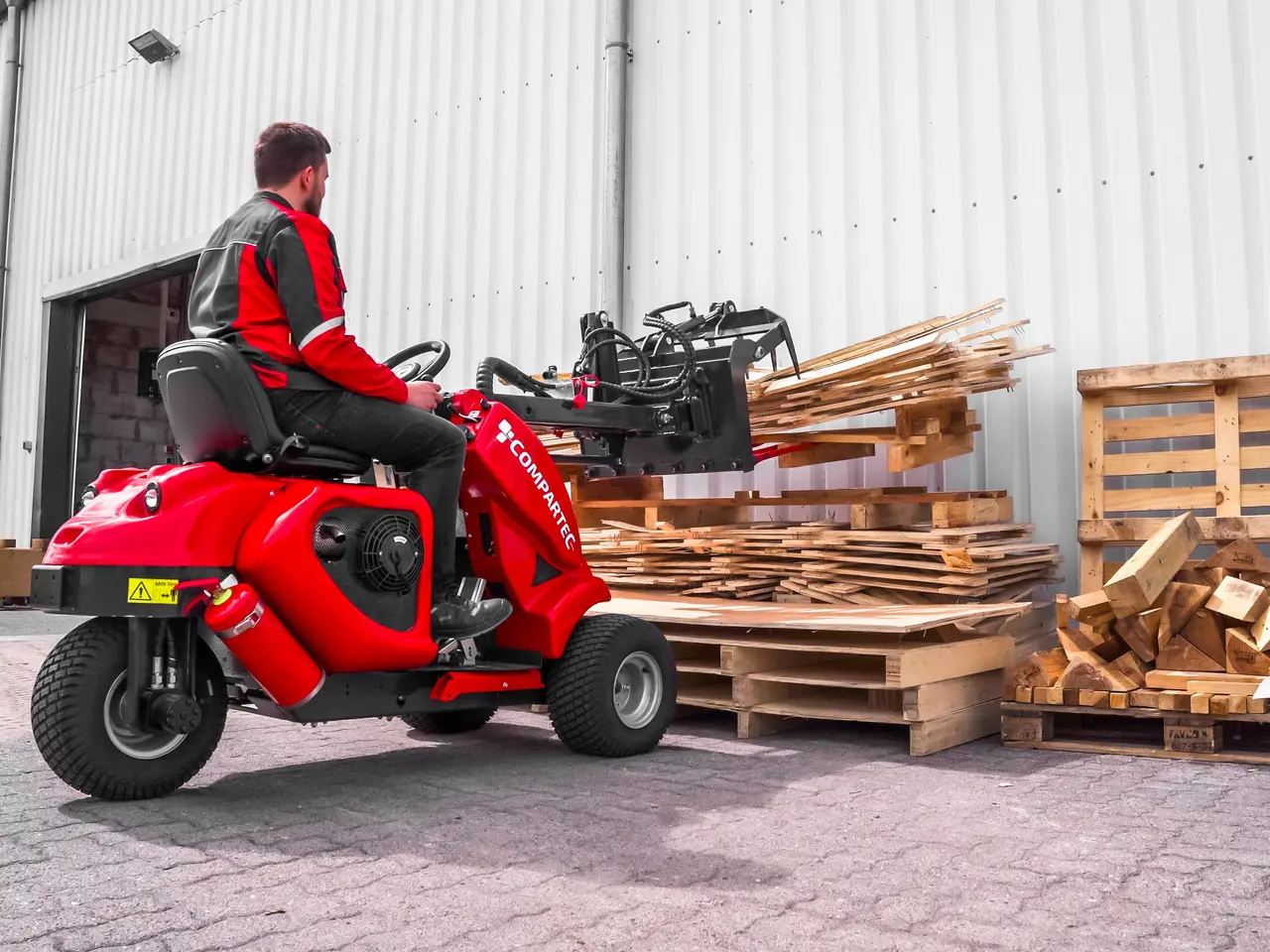 Billede 17 - Weidemaster Mini 0.4 minilæsser - 350 kg, benzin