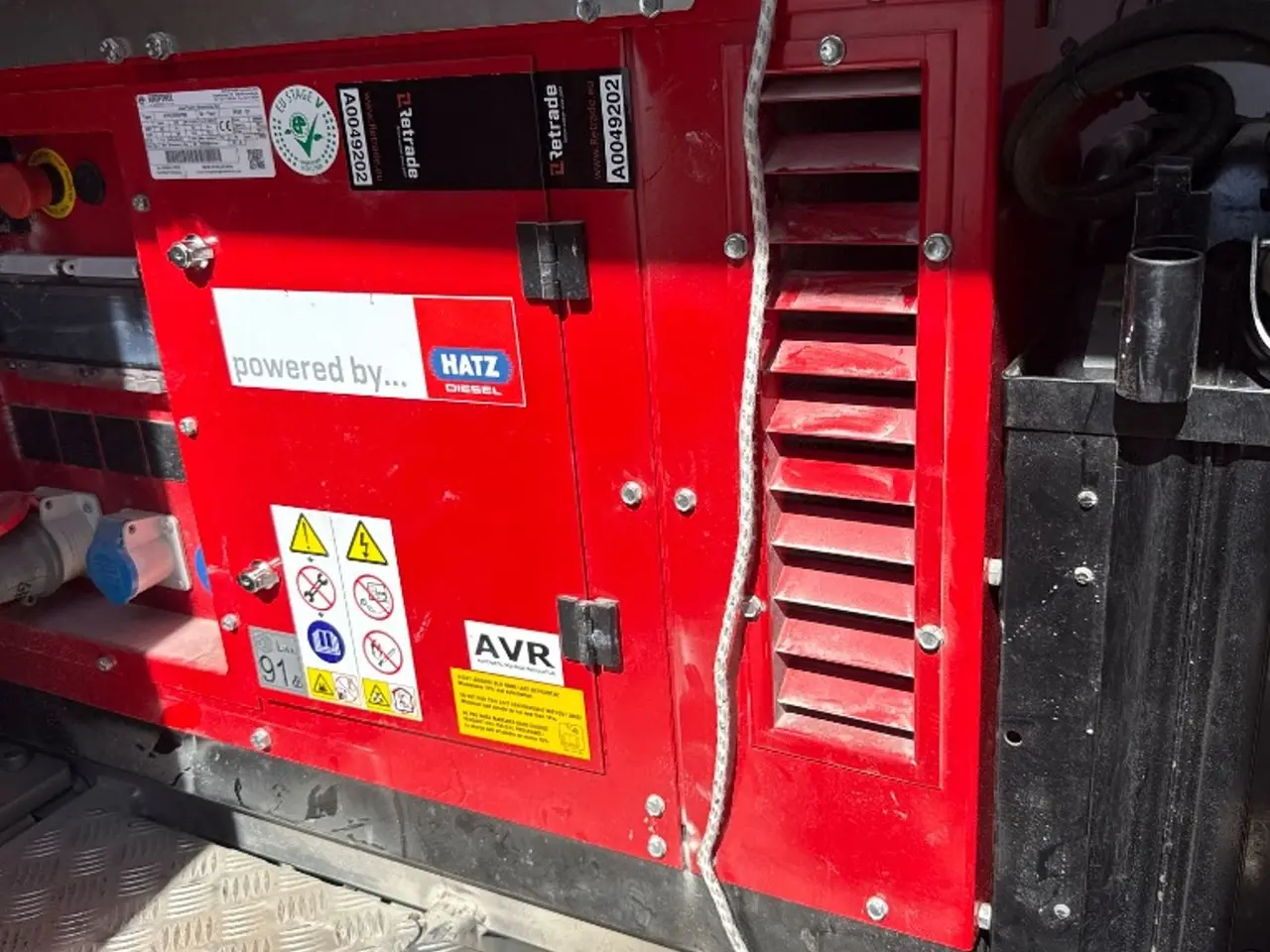 Billede 2 - Europower EPS7000TDE Dieselgenerator