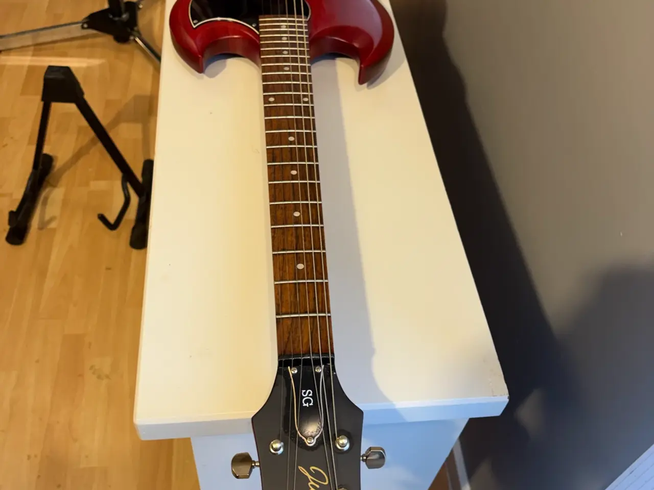 Billede 13 - Epiphone SG Junior – rød elguitar i 3/4-størrelse