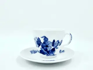 Blå Blomst Flettet Espressokop nr. 10-8046. sortering 1