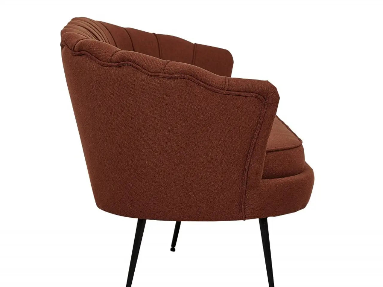 Billede 3 - Calais 3 personers Sofa - Sort og - Rød