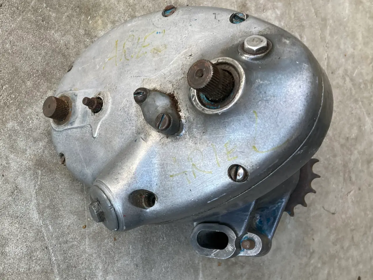 Billede 1 - Burman gearbox- motorcykel som Ariel