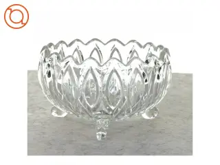 Skål i glas (str. 11 x 6 cm)