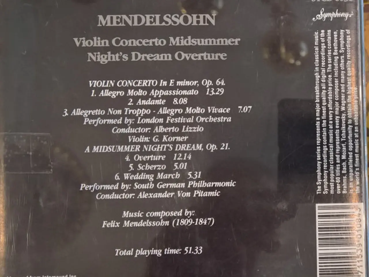 Billede 2 - Mendelssohn* – Violin Concerto / Midsummer… – CD