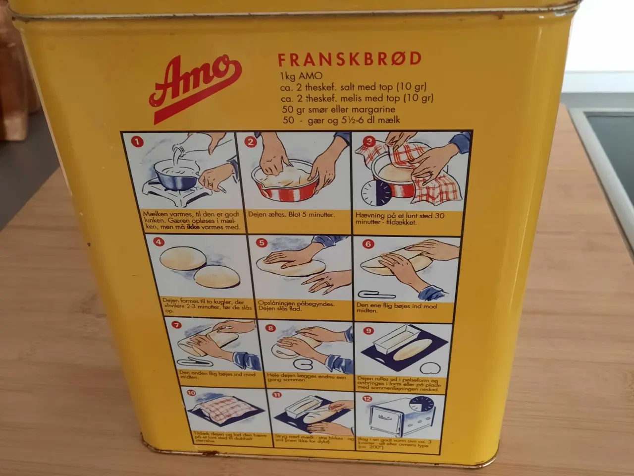 Billede 2 - Dåse med tryk