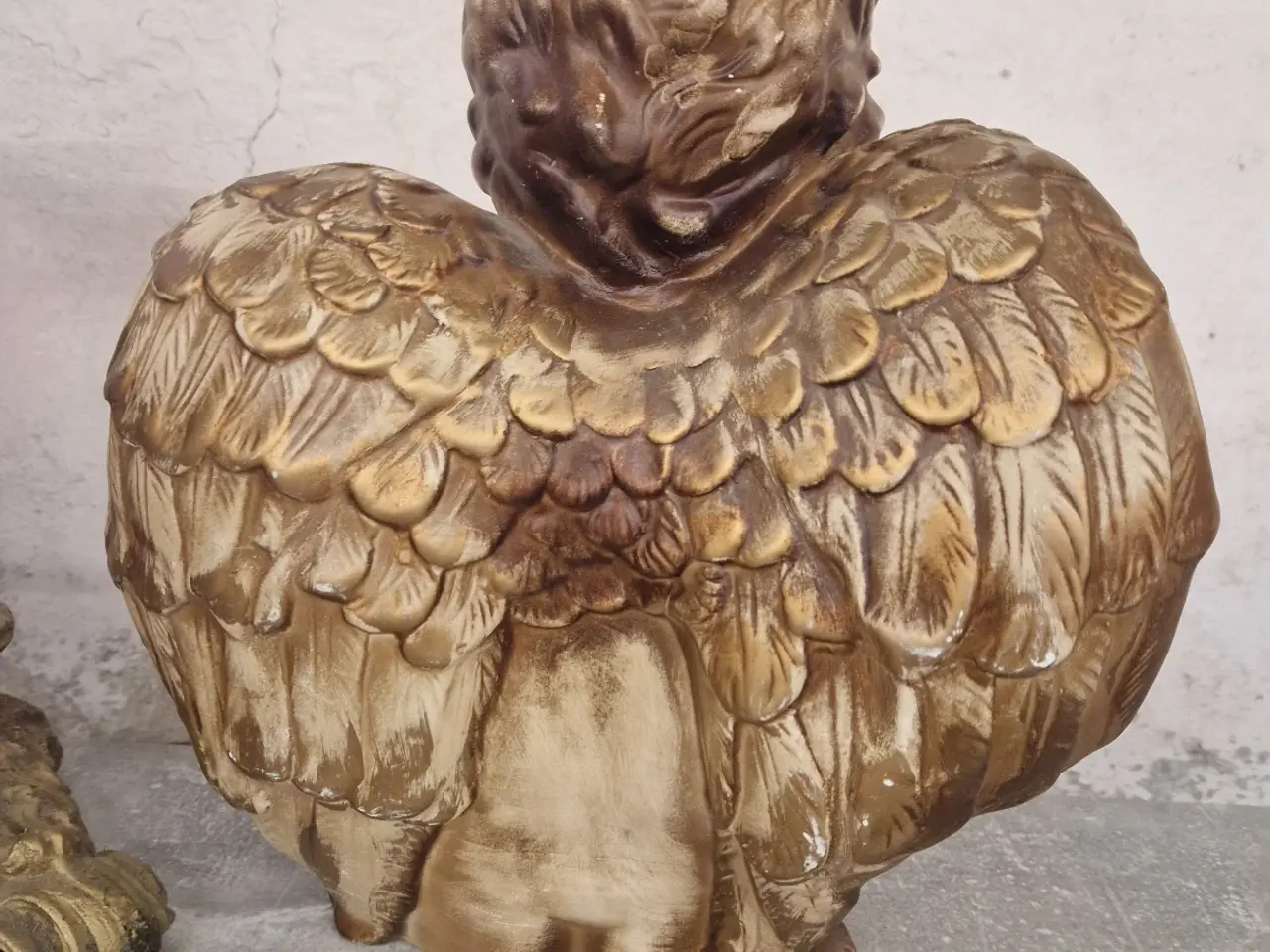 Billede 7 - Siddende engel 49 cm høj