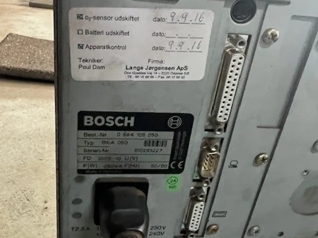 Billede 2 - BOSCH tester BEA 050 4 gastester