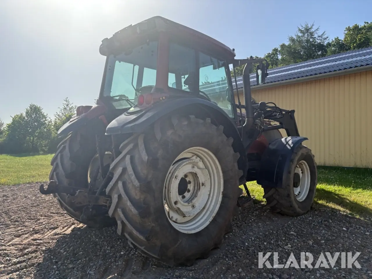 Billede 5 - Traktor Valtra T150 med frontlæsser