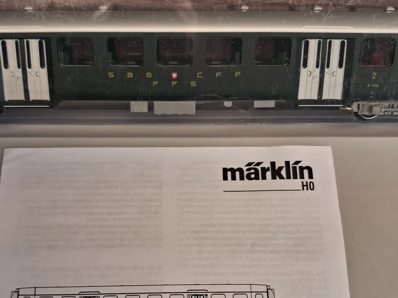 Billede 7 - Märklin H0 AC Svejtsisk togsæt