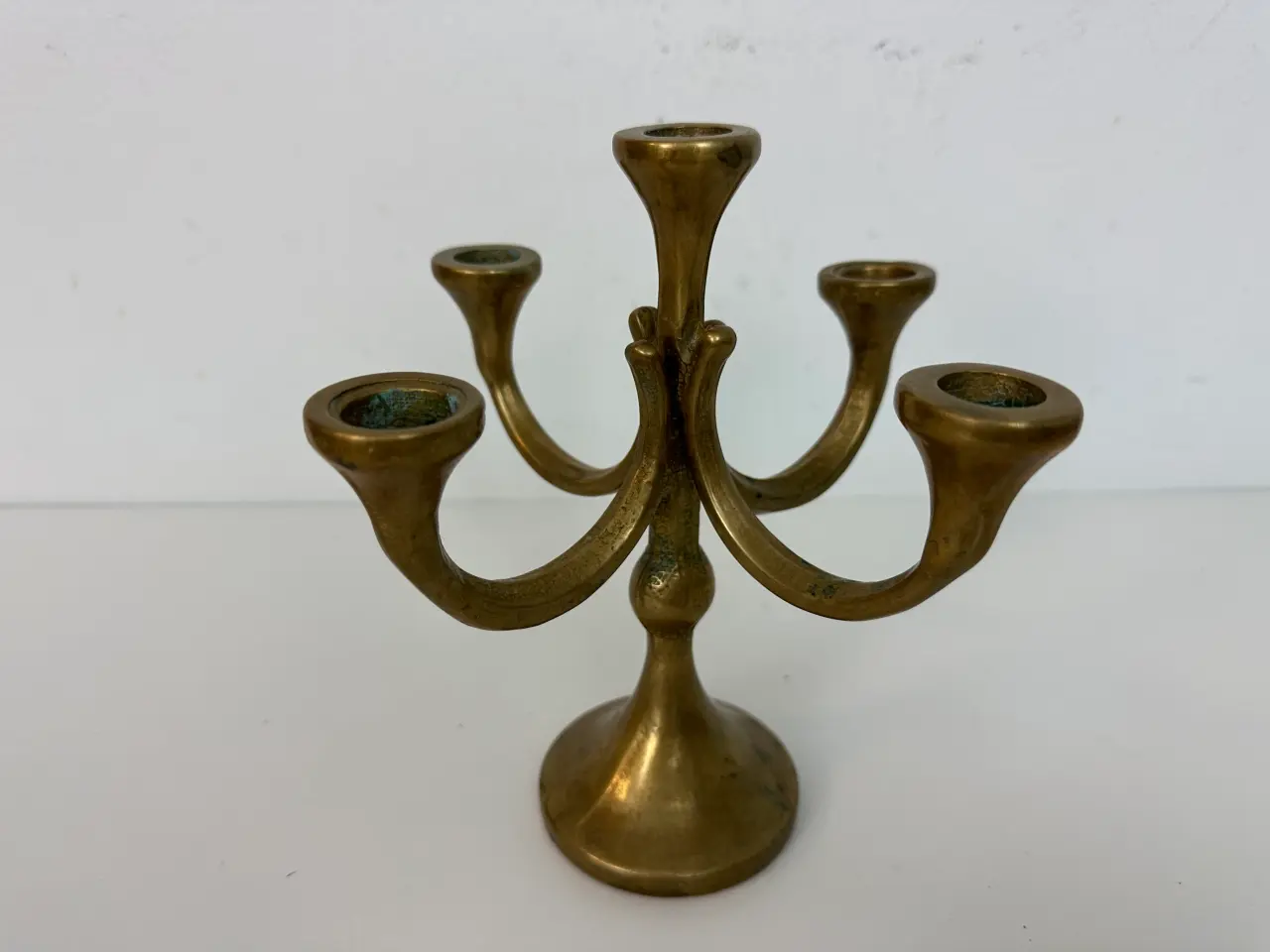 Billede 1 - Vintage 5 armet messing stage