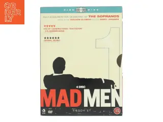 MAD MEN S’SON 1 med Jon Hamm (DVD)