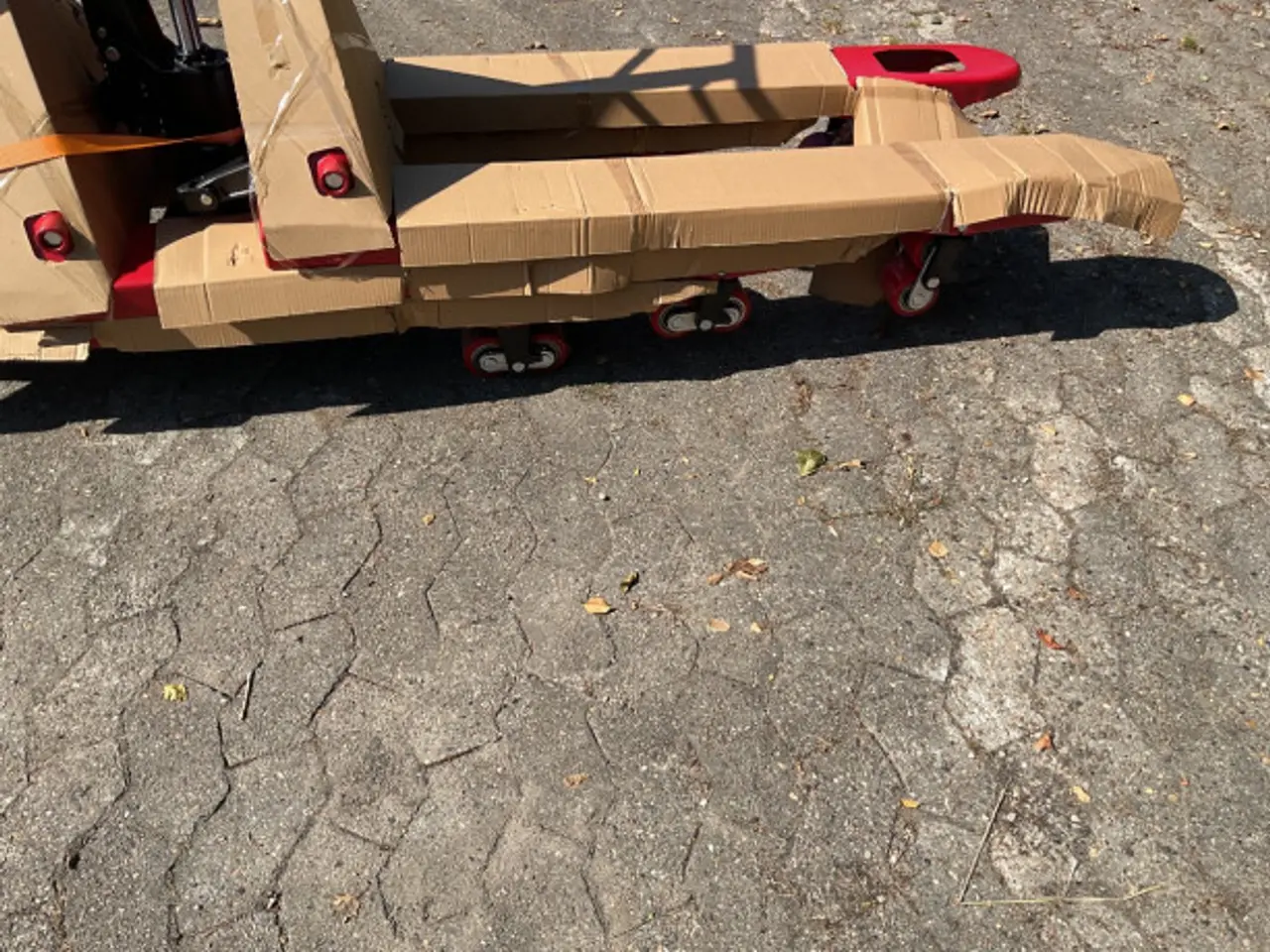 Billede 3 - Ny Pallevogn. Med boogiehjul 2650kr