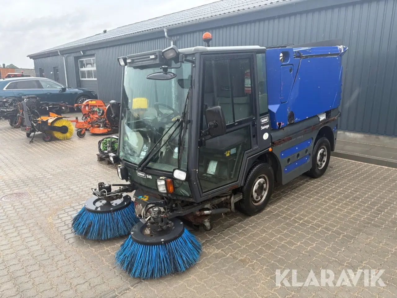 Billede 1 - Feje/sugemaskine Schmidt Compact 200 Swingo