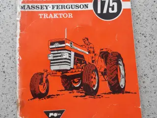 MF 175 S instruktionsbog