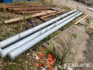 Galvaniserede master 3 styk