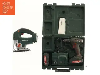 Metabo stiksav og skruemaskine sæt fra Metabo (str. 23x22 cm)