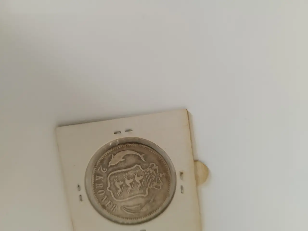 Billede 2 - 2 Kroner sølv 1876