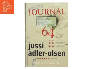 Journal 64 af Jussi Adler-Olsen (Bog)