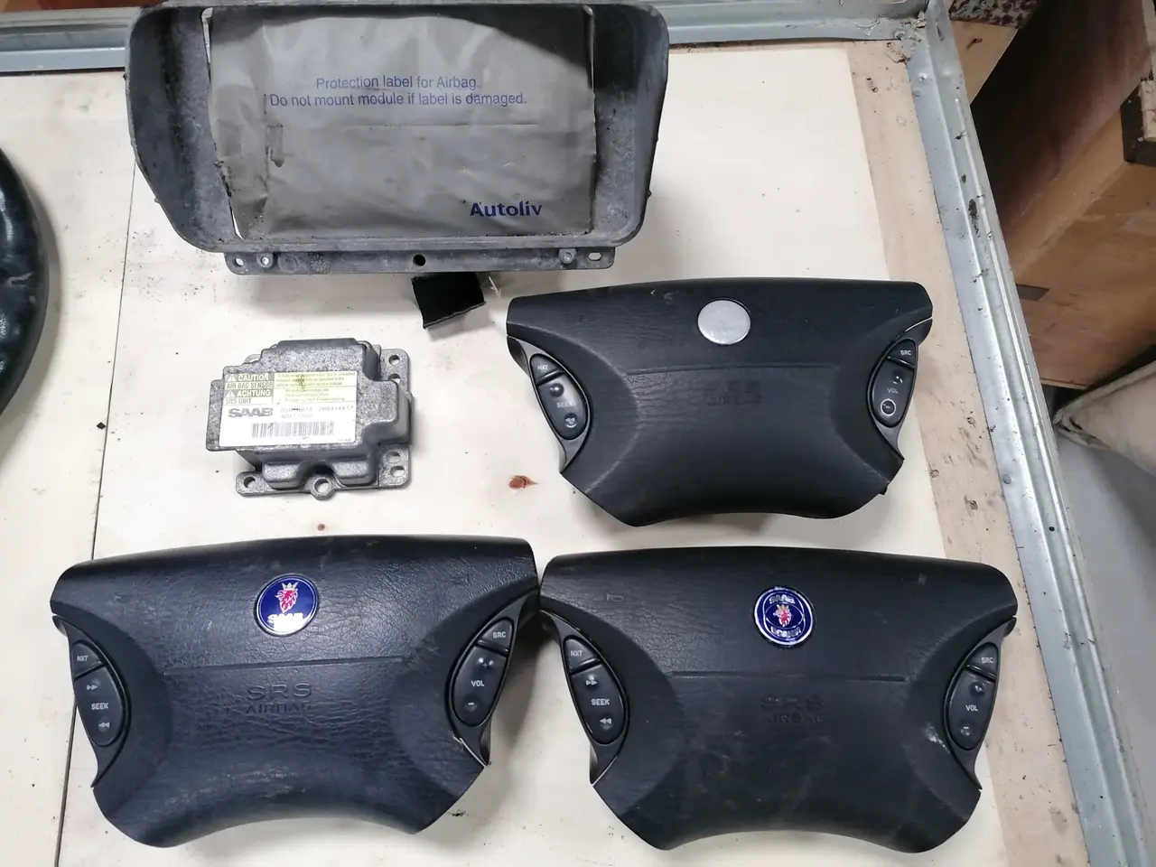 Billede 9 - SAAB 9-3 / 9-5 Rat / Airbags OG, 9000CS