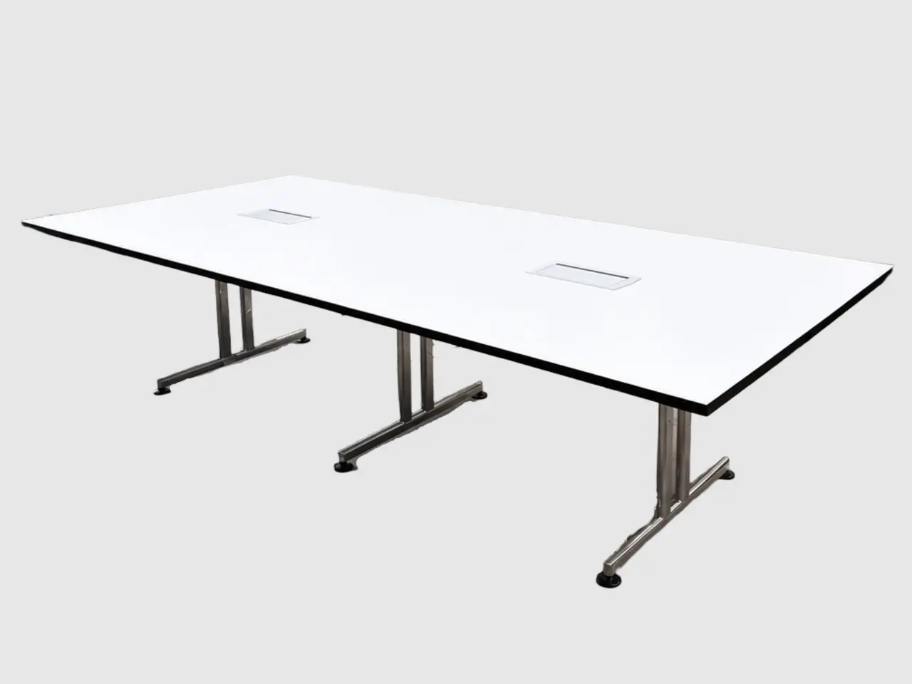 Billede 4 - Brunner Torino Bord - Hvid/Krom Stel 300x140x74cm