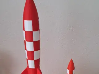Tintin Raket - 3d printet