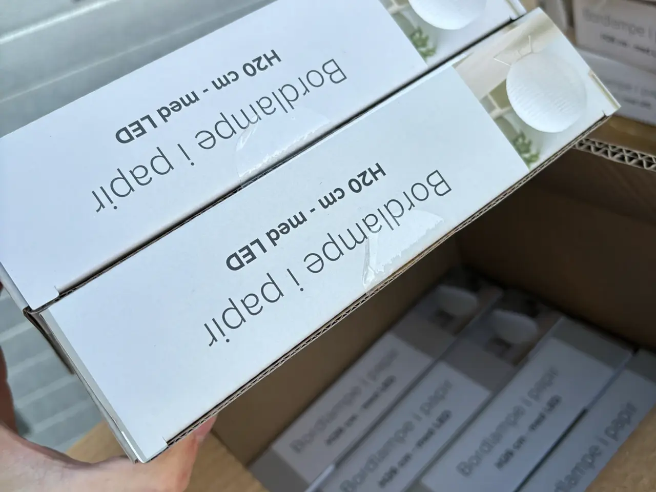 Billede 11 - 353 stk bordlamper - NYE i kasser