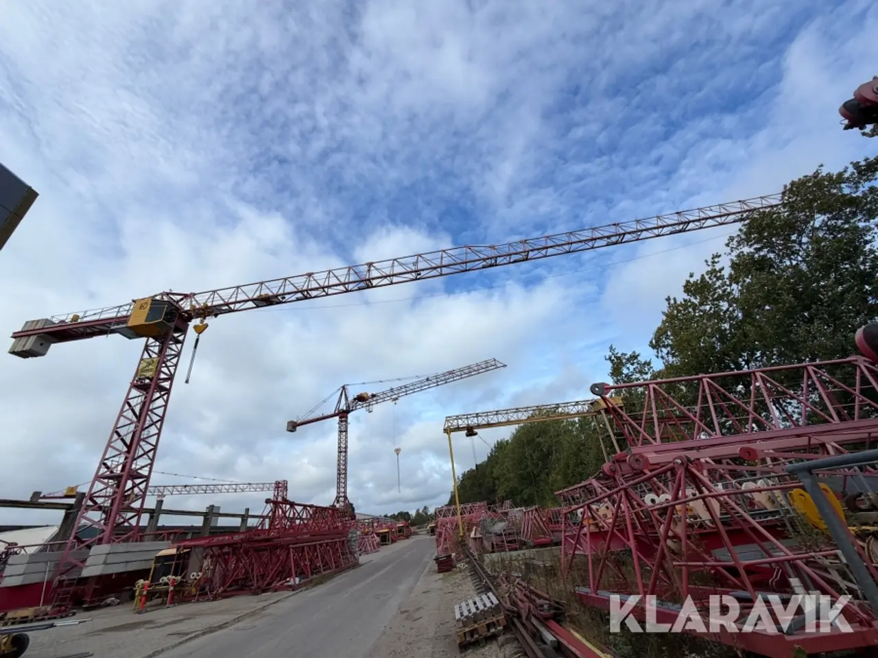 Billede 2 - Tårnkran Krøll Cranes K130F med 4.5 x 4.5 meter bundkryds 1 styk