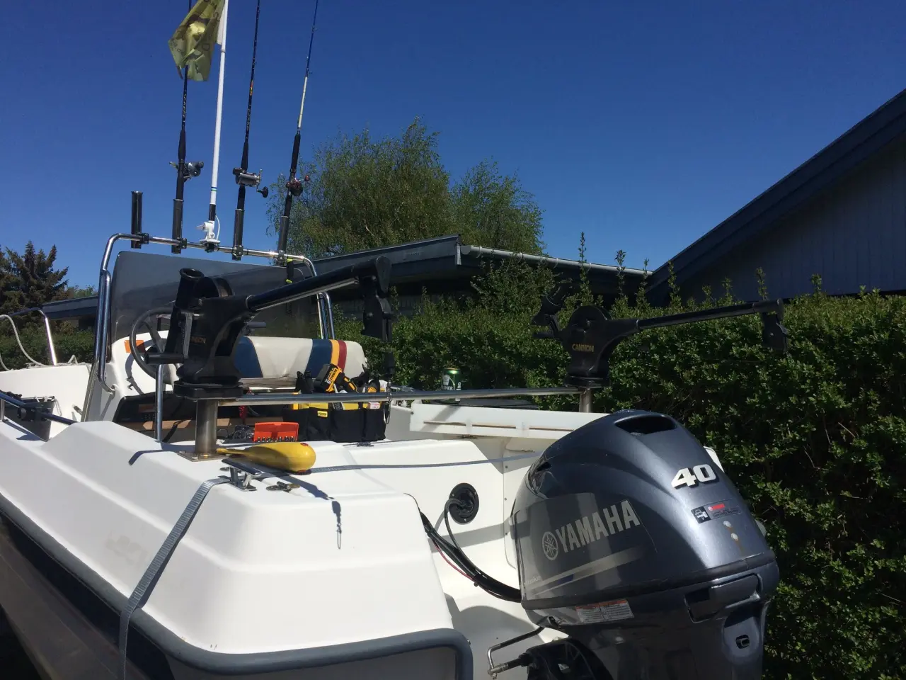 Billede 14 - Ryds 485 DL - Big Fish - Rigget op til trolling
