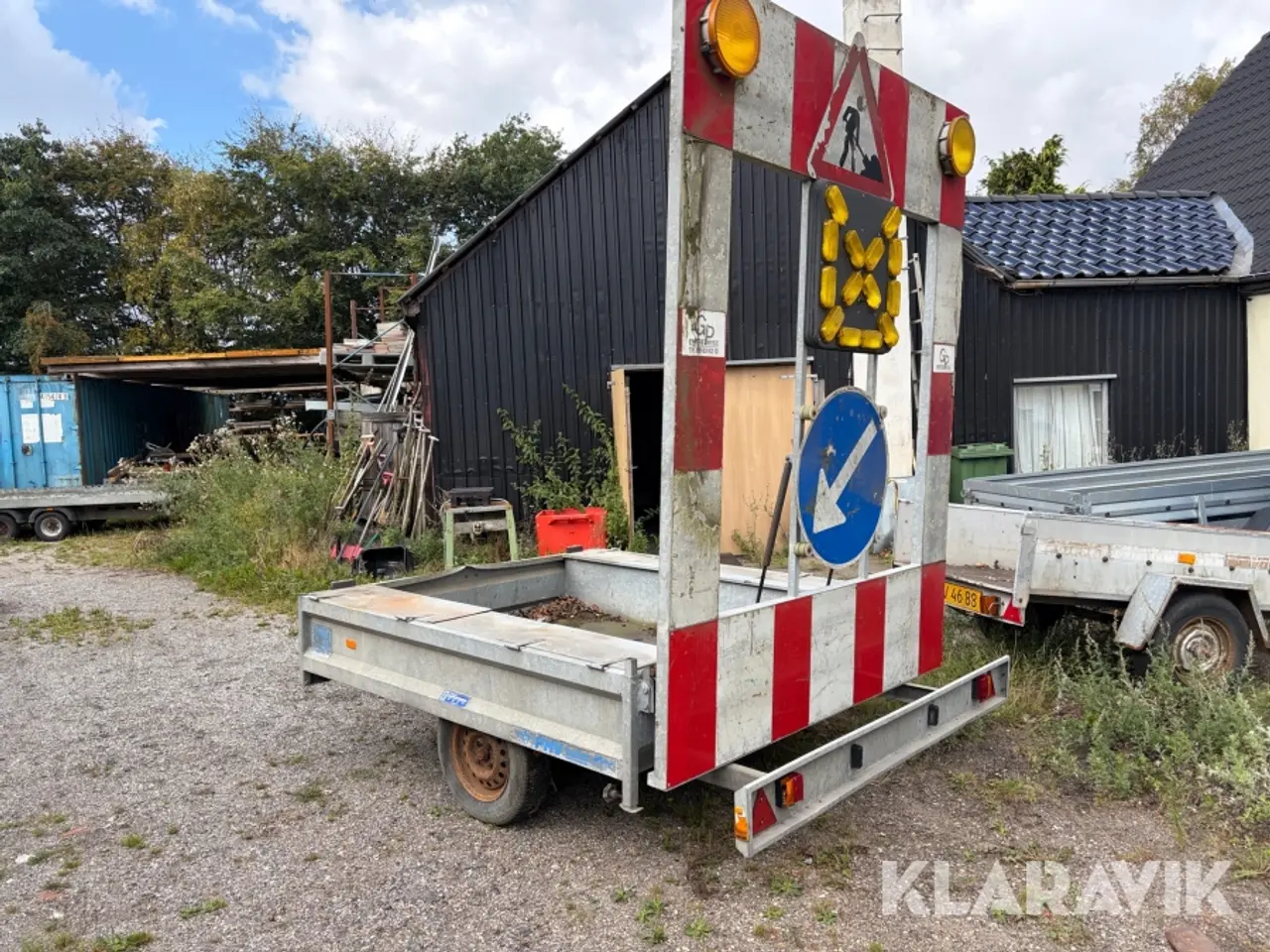 Billede 3 - Trailer Phv Skiltetrailer