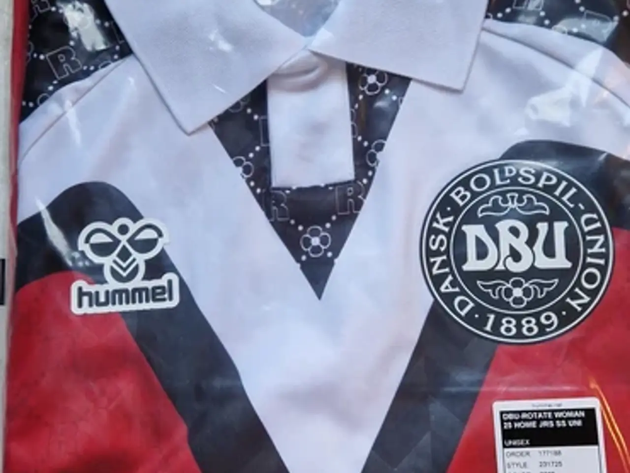 Billede 6 - Rotate/hummel x DBU unisex spillertrøje. Str.: 2XS