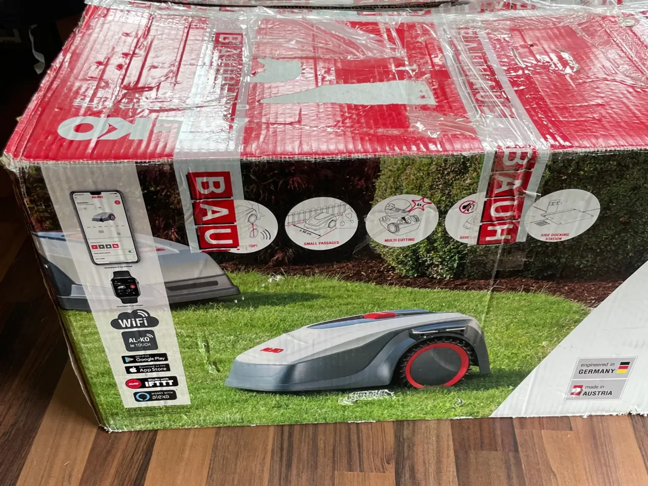 Billede 9 - AL-KO Robolinho Robotplæneklipper 500 m² med garag