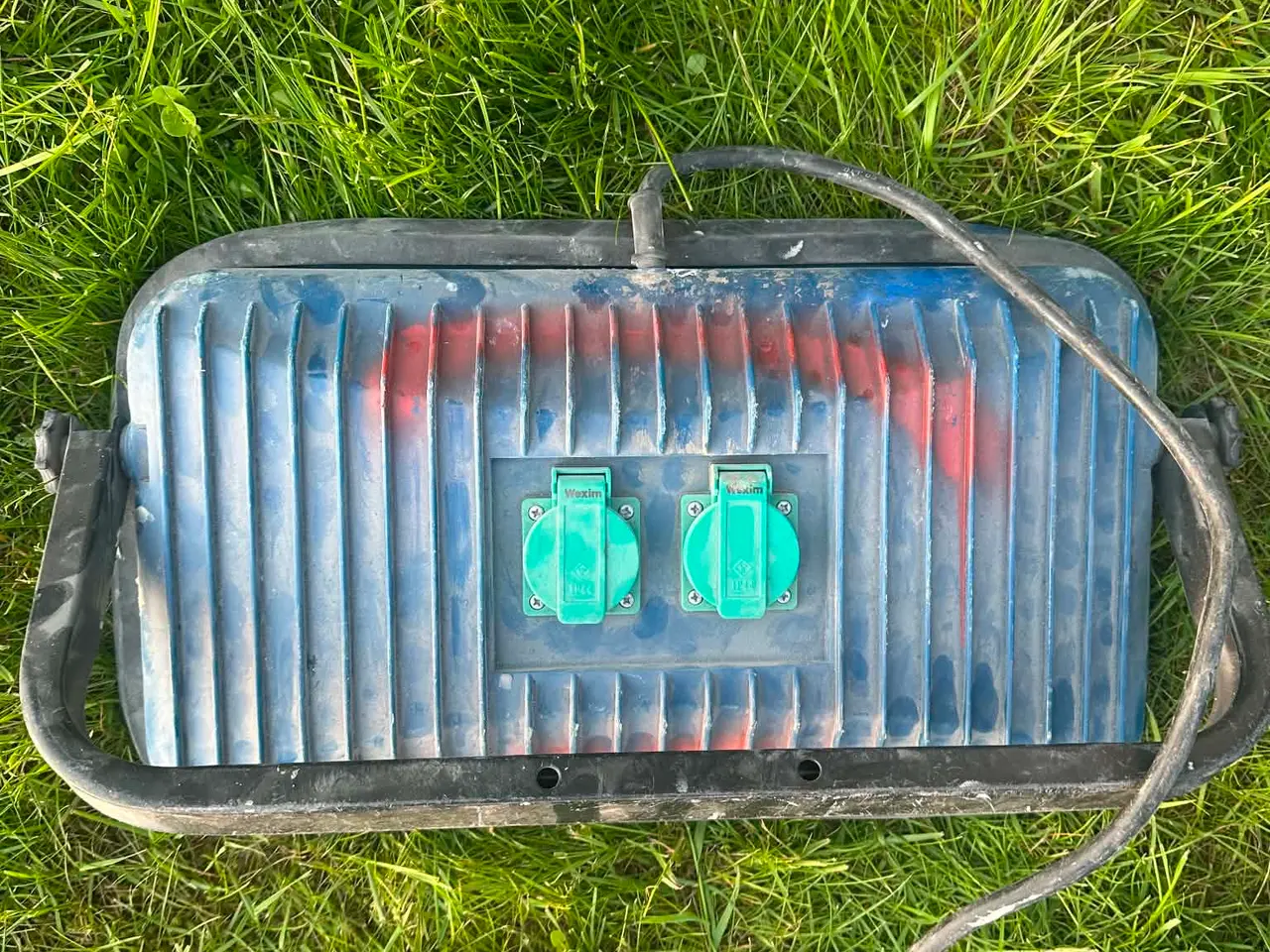 Billede 2 - Wexim arbejdslampe 3 x 36w