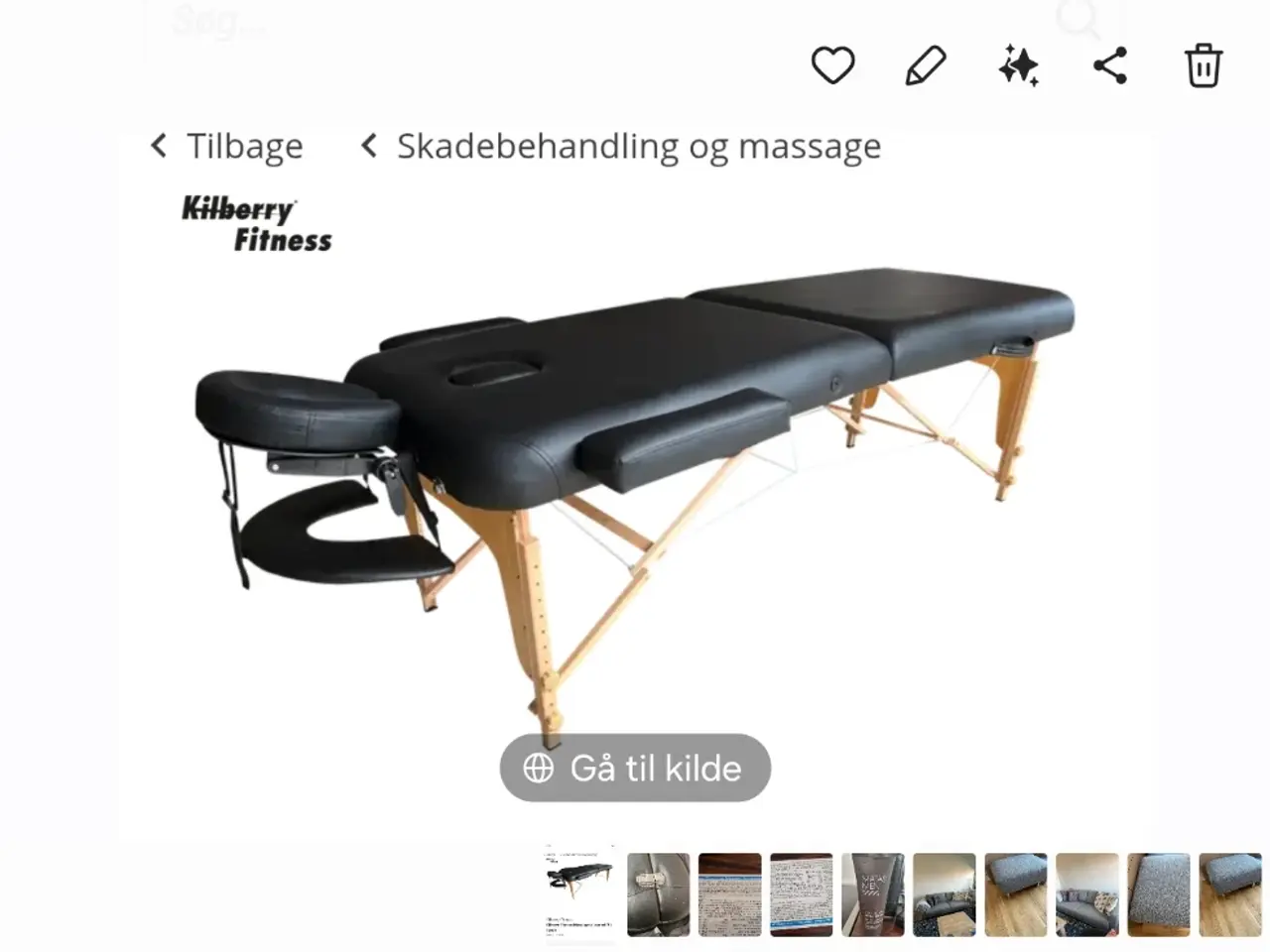Billede 1 - Massagebriks