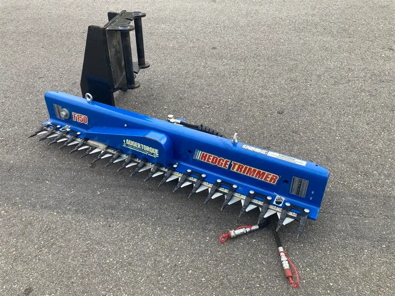Billede 1 - Auger Torque T 150 Monteret med ophæng der passer på Hydrema skift