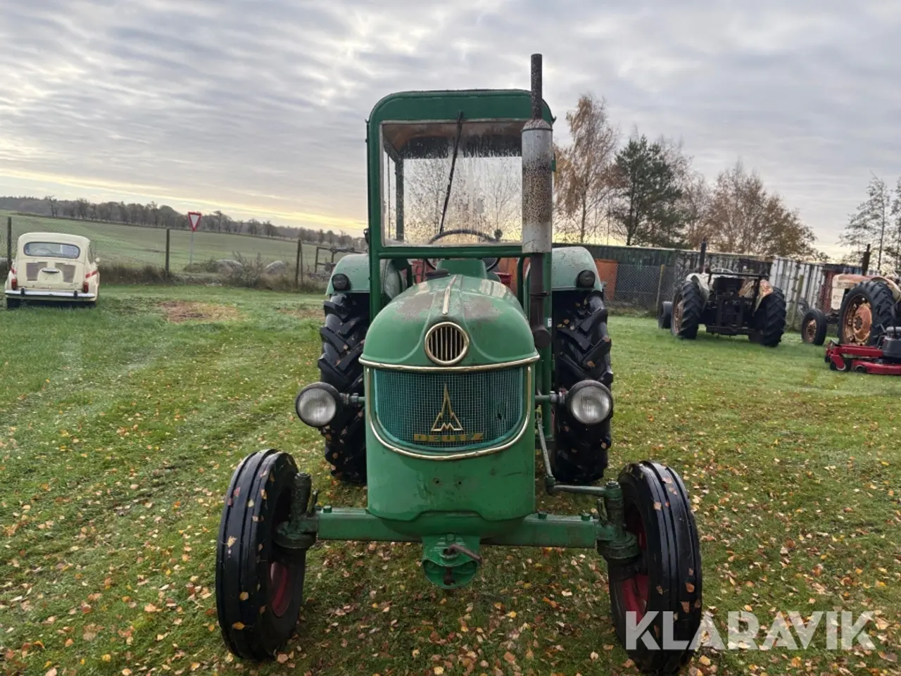 Billede 2 - Veterantraktor Deutz D40 luftkølet F3L 812