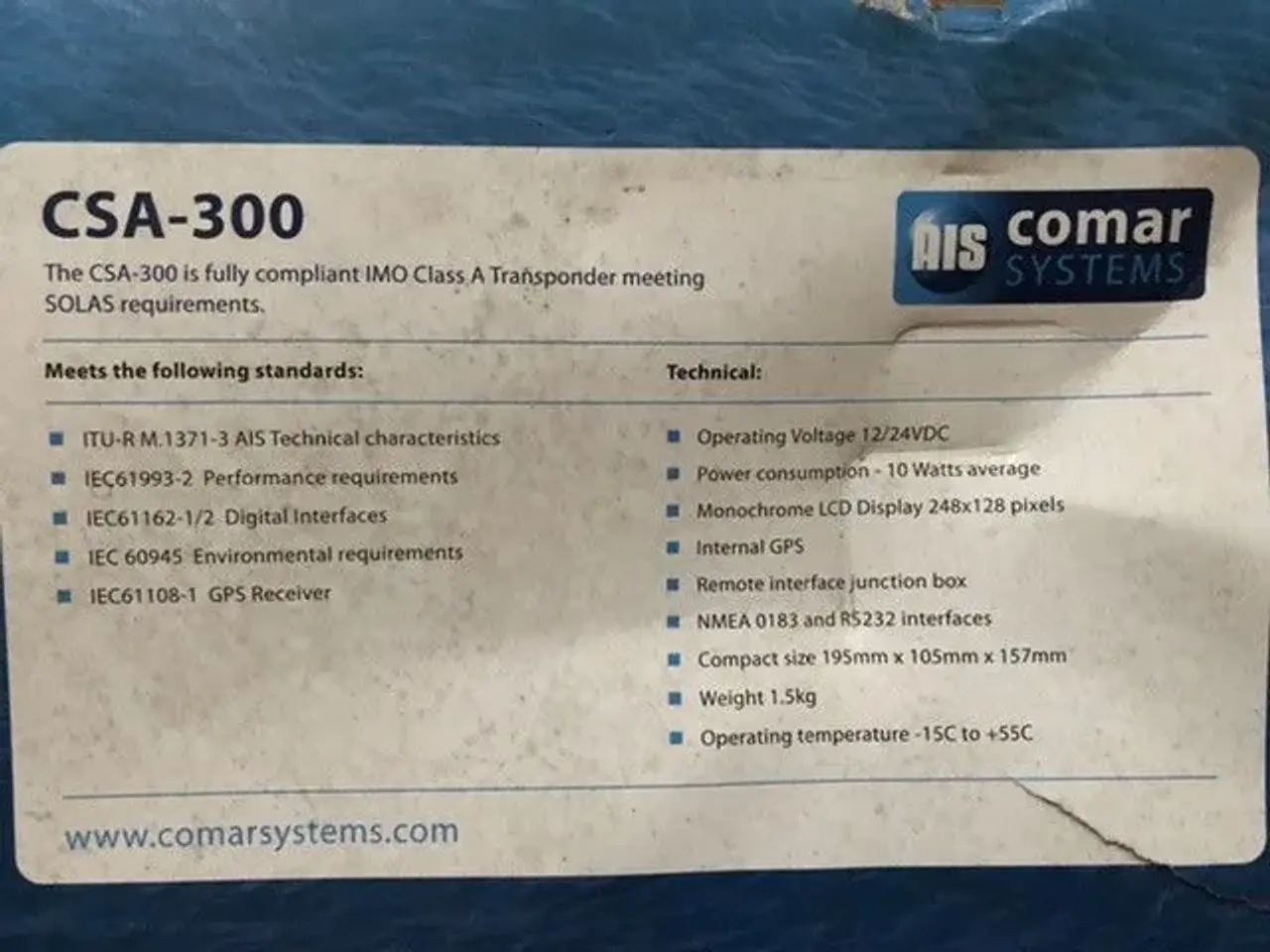 Billede 2 - CSA -300