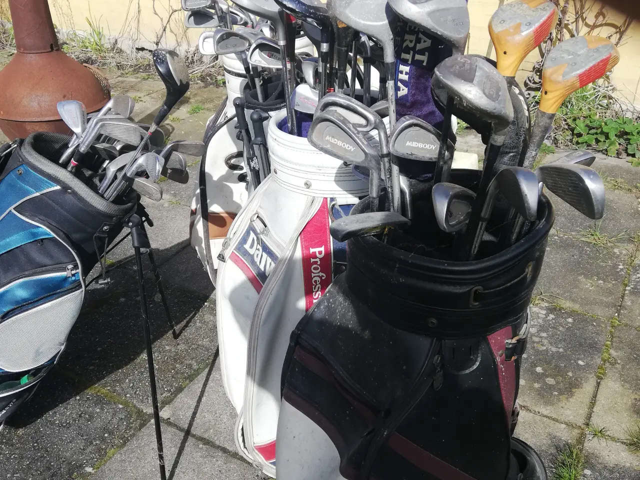 Billede 4 - Golf bolde og Bags køller og jern