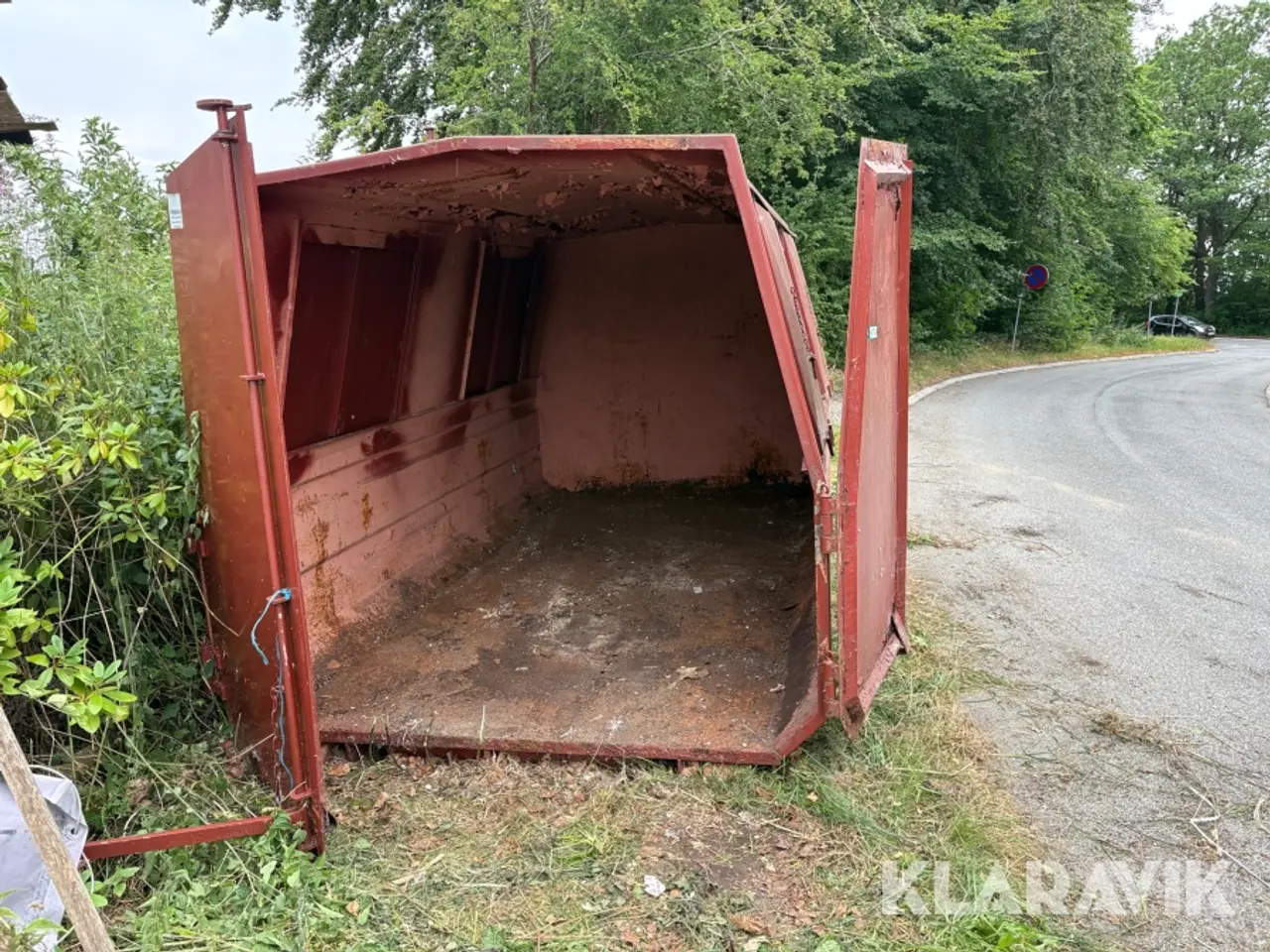 Billede 3 - Affaldscontainer Miljøcontainer, lukket