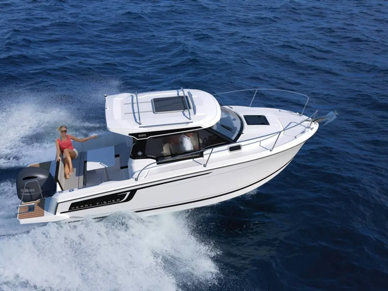 Billede 10 - Jeanneau Merry Fisher 695 Serie 2 - 150 HK Yamaha/Udstyr