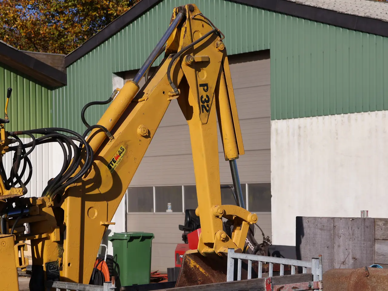 Billede 6 - Stemas P32 hydraulisk gravearm til traktor