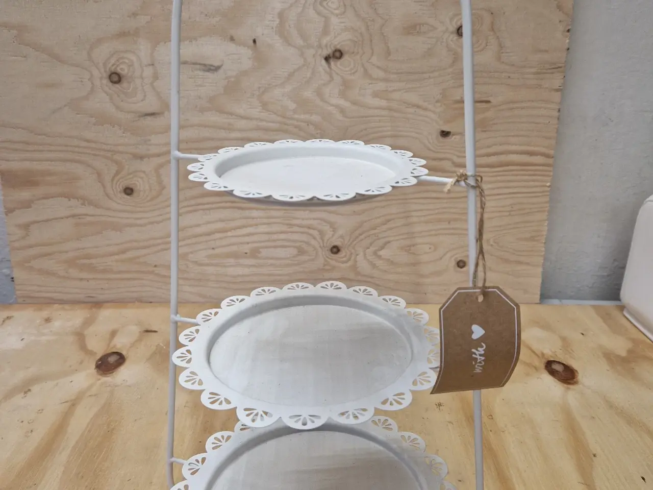 Billede 1 - Tre etager kageopsats 50 cm høj